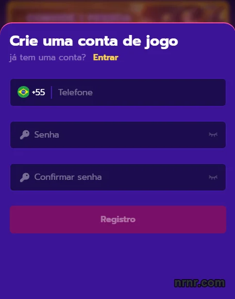 Interação Real com Dealers ao Vivo na nrnr.com